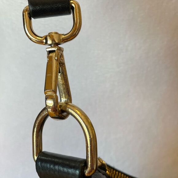 Michael Kors Signature Black Beige Jacquard Tote Handbag - Picture 12 of 15